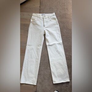 Abercrombie & Fitch Jeans - The 90s Relaxed Jean High Rise White